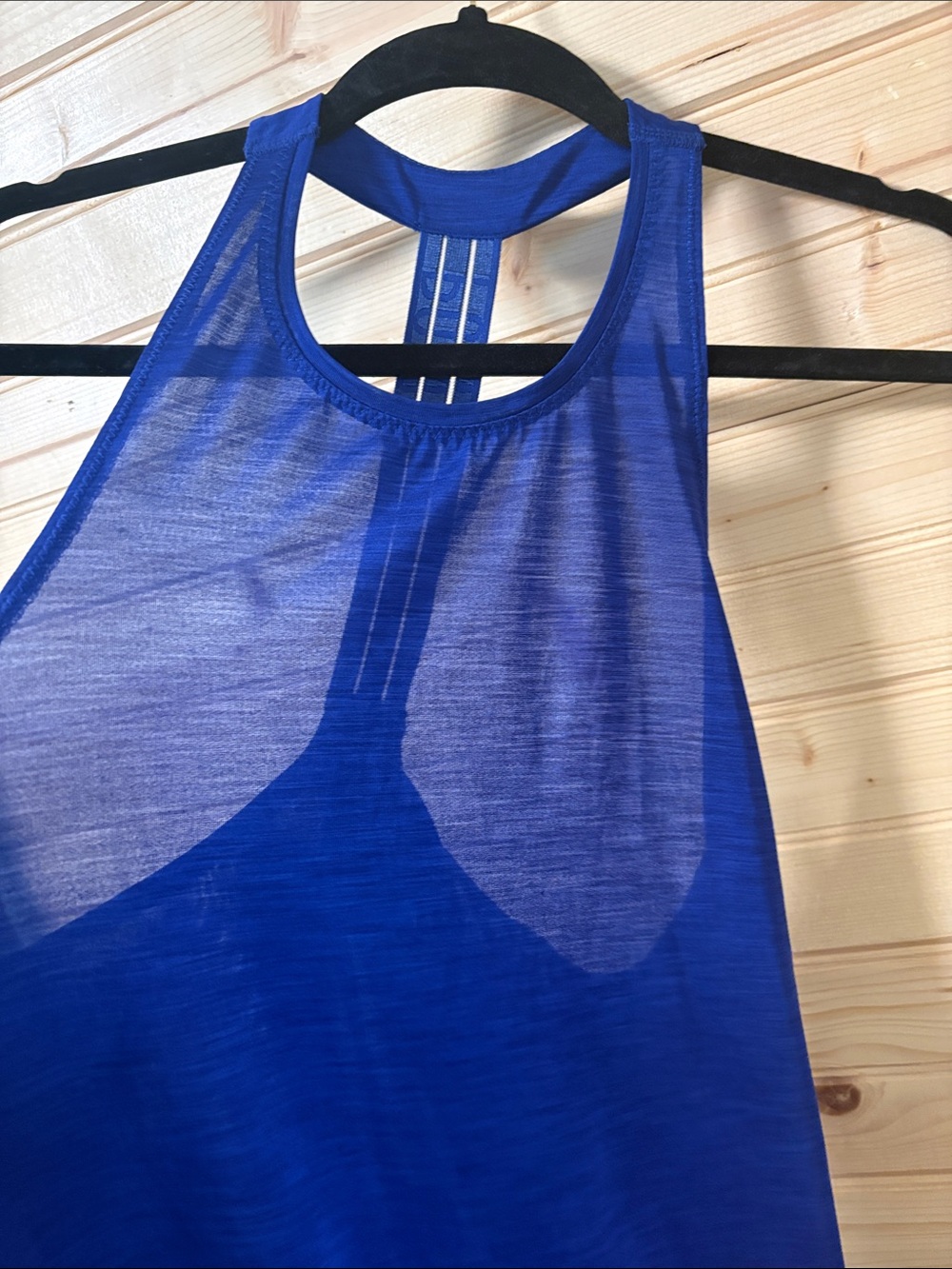 Athleta Royal Blue Racerback Tank - Picture 3 of 8